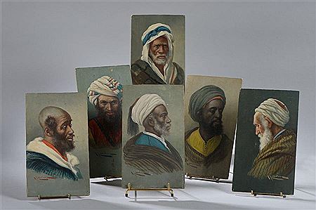 Portraits d’hommes(6) by Diego Marin Lopez - Auction record, sale price, and art valuation. Compare with similar artists and explore comparable artworks.