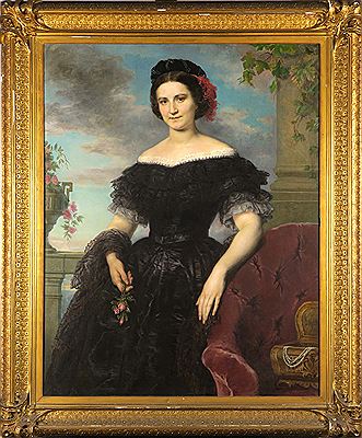 Portrait de Madame Devillefagne by Jean-Mathieu Nisen - Auction record, sale price, and art valuation. Compare with similar artists and explore comparable artworks.