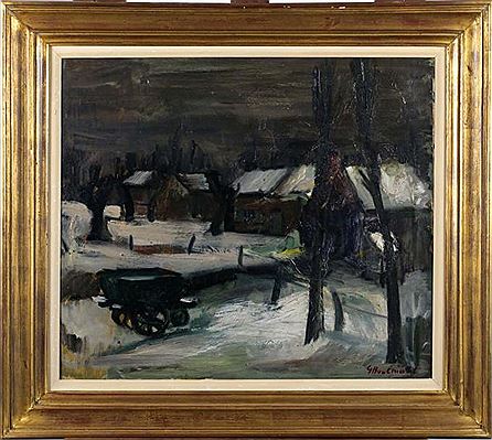 Paysage enneigé