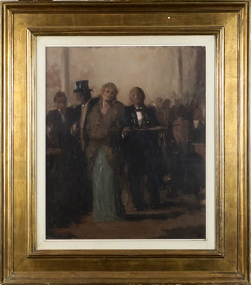 Sample artwork by Martin Bolle (1912 - 1968), known for painting - View similar artists and auction records
