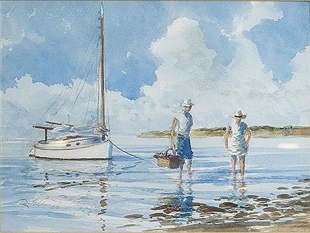 WADING ASHORE