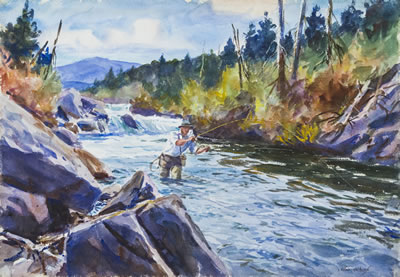 FISHING SWIFT WATERS