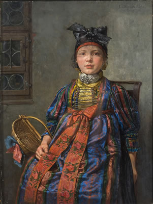GIRL IN ORIENTAL DRESS by Fritz (Johann Friedrich) Steinmetz-Noris - Auction record, sale price, and art valuation. Compare with similar artists and explore comparable artworks.