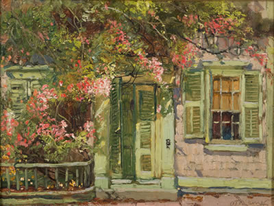 THE GREEN DOOR