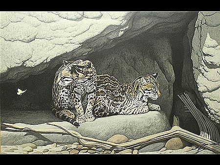 Sample artwork by Don Rodell (1932 - 2003), known for wildlife, landscape - View similar artists and auction records