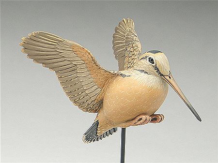 1/2 size flying woodcock