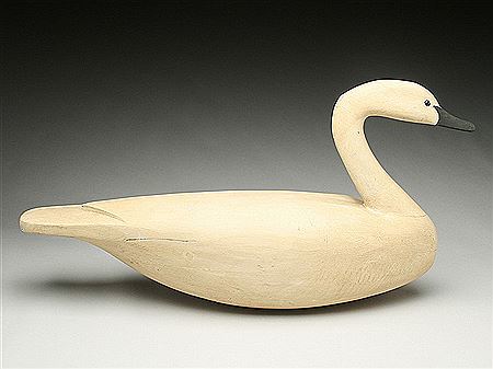 Hollow carved swan by Hurley Conklin - Auction record, sale price, and art valuation. Compare with similar artists and explore comparable artworks.
