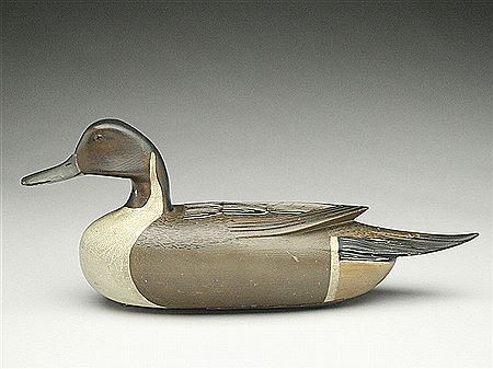 Sample artwork by Caleb Ridgway Marter (1893 - 1977), known for decoy carving - View similar artists and auction records