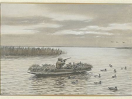 Chance Shot While Setting Out Decoys