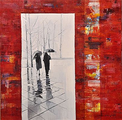 Sample artwork by Morten Langhoff (Born 1961), known for painting - View similar artists and auction records