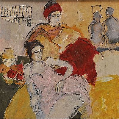 LES AMIES by Jacqueline Chol - Auction record, sale price, and art valuation. Compare with similar artists and explore comparable artworks.