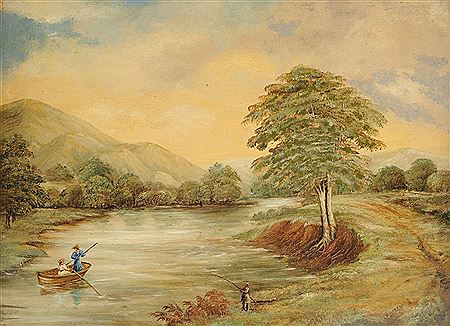 "By The River Llanrwst, Denbigh, Wales" by W Green - Auction record, sale price, and art valuation. Compare with similar artists and explore comparable artworks.