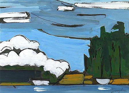 Sample artwork by Gordon Snyder (Born 1951), known for painting - View similar artists and auction records