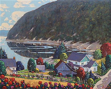 Sample artwork by Gilles Bedard (Born 1949), known for painting - View similar artists and auction records