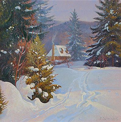 LATE AFTERNOON, LAURENTIAN SCENE
