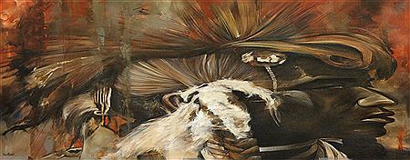 EXOTIC WARRIOR by Paul Van Ginkel - Auction record, sale price, and art valuation. Compare with similar artists and explore comparable artworks.