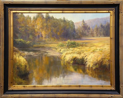 "Golden Hour, Bell Meadow"