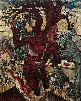 PIAGAM LANGIT DAN BUMI (THE CHARTER OF SKY AND EARTH) by Samsudin Wahab - Auction record, sale price, and art valuation. Compare with similar artists and explore comparable artworks.