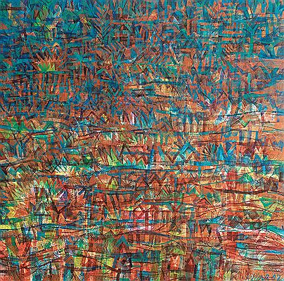 Sample artwork by Nizar Kamal Ariffin (Born 1964) - View similar artists and auction records