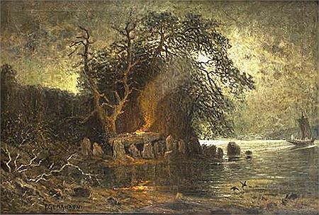Sample artwork by Paul Gehrman (1861 - 1923), known for painting - View similar artists and auction records