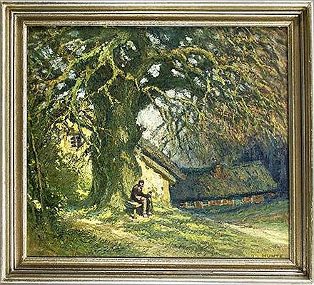 Sample artwork by Otto Hunte (1881 - 1961), known for painting and set design - View similar artists and auction records