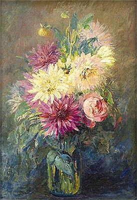 Sample artwork by Molly Cramer (1852 - 1936), known for landscape, still life and figure painting - View similar artists and auction records