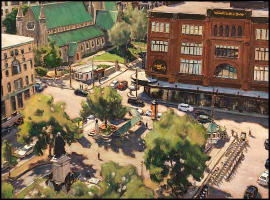 Sample artwork by Richard Montpetit (Born 1950), known for painting - View similar artists and auction records