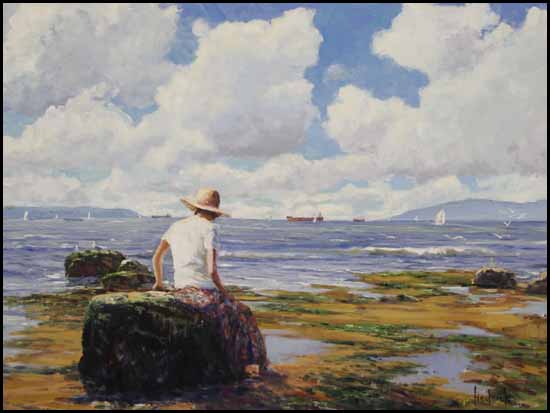 Summer Wind by Ron Hedrick - Auction record, sale price, and art valuation. Compare with similar artists and explore comparable artworks.
