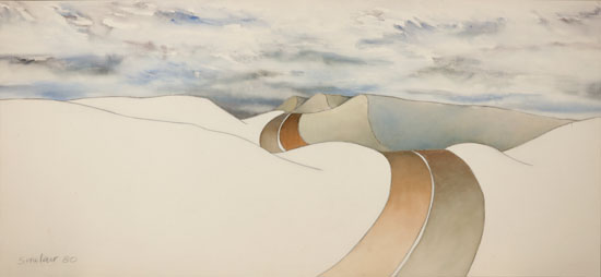 Sample artwork by Robert William Sinclair (Born 1939), known for painting, drawing, sculpture, teaching, flowers, plant studies, portraits - View similar artists and auction records