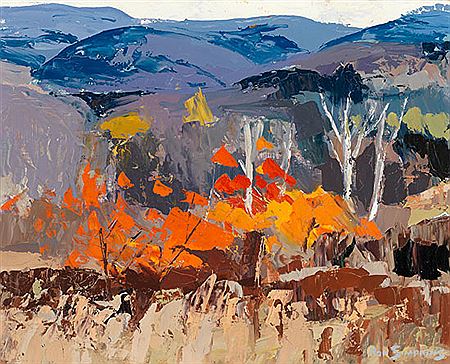 Sample artwork by Ron Simpkins (1942 - 2008), known for painting - View similar artists and auction records