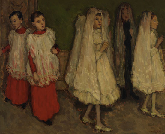 Sample artwork by Emily Geraldine Coonan (1885 - 1971), known for landscape, portrait, interior, still life and figure painting - View similar artists and auction records