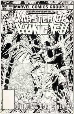 Gene Day Master of Kung Fu #120 Cover Original Art (Marvel, 1983)