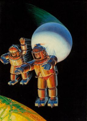 "Lost City of Mars, Astounding Stories pulp magazine cover"