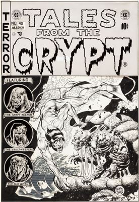 Jack Davis Tales From The Crypt #40 Cover Original Art (EC, 1954)