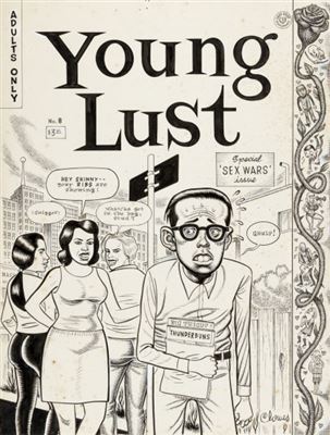Daniel Clowes Young Lust #8 Cover Original Art (Last Gasp, 1993)