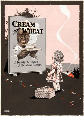 Edgar Church Cream of Wheat Ad Illustration Original Art (1916)