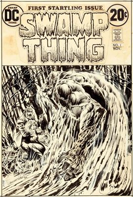 Bernie Wrightson Swamp Thing #1 Cover Original Art (DC, 1972) by Bernie Albert (Berni) Wrightson - Auction record, sale price, and art valuation. Compare with similar artists and explore comparable artworks.
