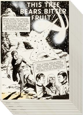 Al McWilliams Star Trek #47 Partial Story Original Art (Gold Key, 1977)
