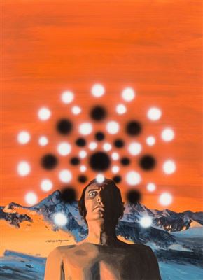"The Unteleported Man, paperback cover"