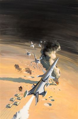 "Battle on Venus, paperback cover"
