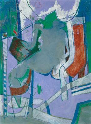 Icon by Otis Dare Huband Jr - Auction record, sale price, and art valuation. Compare with similar artists and explore comparable artworks.