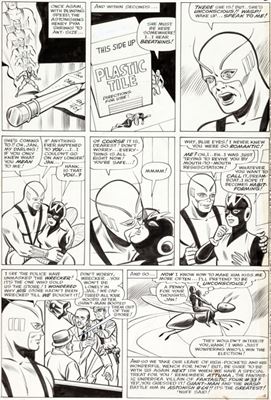 Carl Burgos and Chic Stone Tales To Astonish #63 Story Page 12 Ant-Man and the Wasp Original Art (Marvel, 1965) by Carl Burgos - Auction record, sale price, and art valuation. Compare with similar artists and explore comparable artworks.