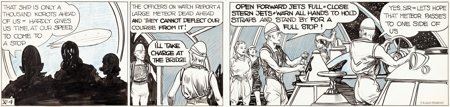 Frank Godwin Connie Daily Comic Strip Original Art dated 10-4-40 (Ledger, 1940)