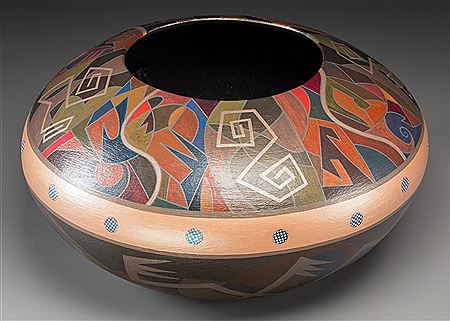 A Hopi Polychrome Jar