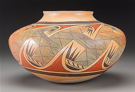 A Hopi Polychrome Jar