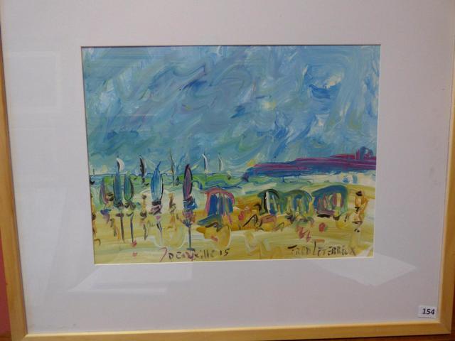 Deauville by Frederic Leterreux - Auction record, sale price, and art valuation. Compare with similar artists and explore comparable artworks.