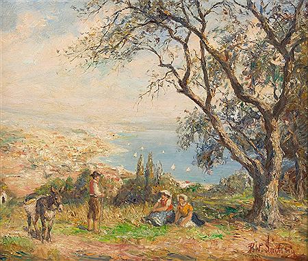 An der italienischen Küste by Paul Werner Sochtig - Auction record, sale price, and art valuation. Compare with similar artists and explore comparable artworks.