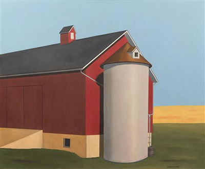 Smith Silo, Exton, 1936-37 (Please see the lot notes on an art forgery ring)
