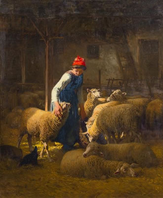 The Shepherdess, 1909