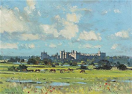 Landscape and Venetian Scene (a pair of works) by Robert King - Auction record, sale price, and art valuation. Compare with similar artists and explore comparable artworks.